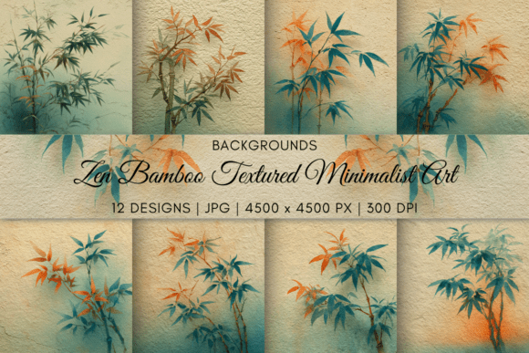 Download Zen Bamboo Textured Minimalist Art - Minimalist art Collection