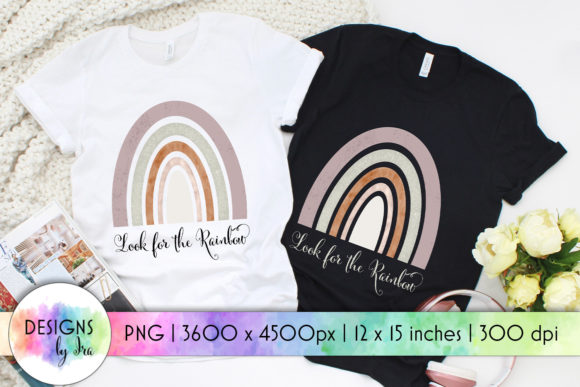 Download Look for the Rainbow Boho Rainbow Print - Boho rainbow print Collection