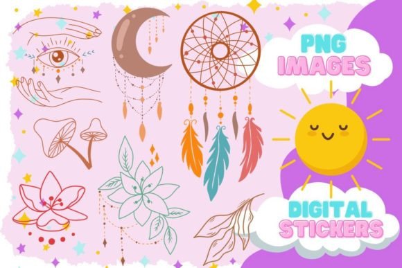 Download Boho Clipart Bundle,Boho Elements,Boho - Bundle Collection