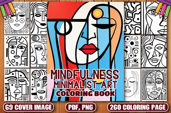 Download Mindfulness Minimalist Art Coloring Page - Minimalist art Collection