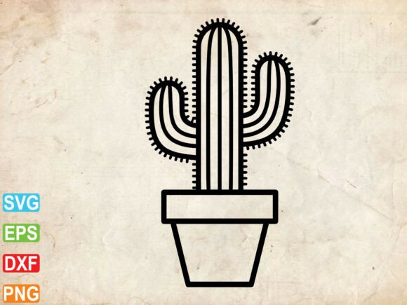 Download Cactus SVG, Hand Drawn Desert Clipart - Hand drawn Collection