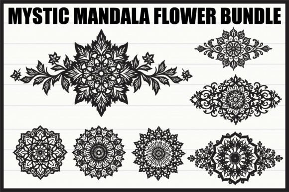 Download Mystic Mandala Flower Vector Bundle - Bundle Collection