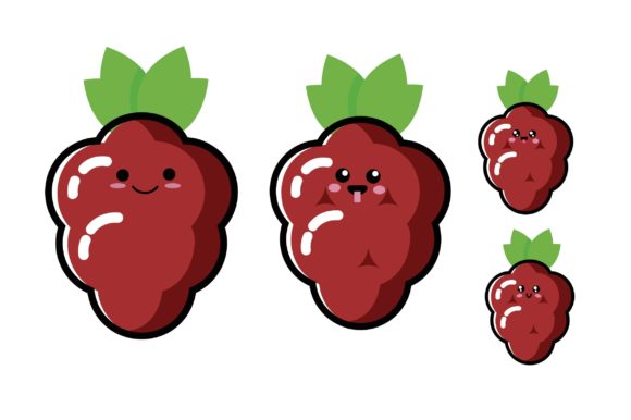 Download Valentine Kawaii Bundle Grape - Bundle Collection