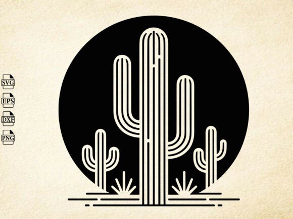 Download Cactus SVG, Hand Drawn Desert Clipart - Hand drawn Collection