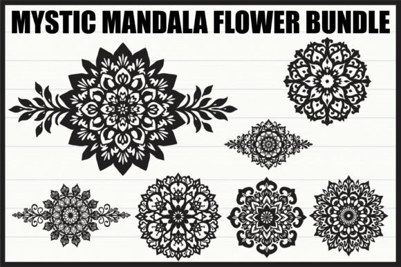 Download Mystic Mandala Flower Vector Bundle - Bundle Collection
