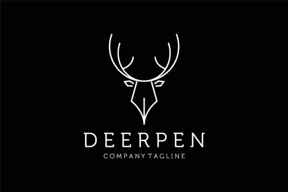 Download Wildlife Dear Hunter Logo Minimalist Art - Minimalist art Collection