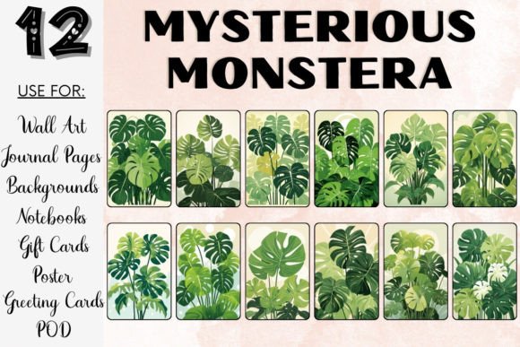 Download Mysterious Monstera Plant PNG Bundle - Bundle Collection