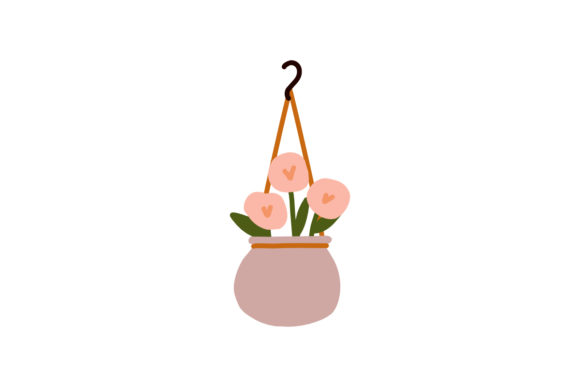Download Hanging Indoor House Plant Flowers Art - House plant Collection