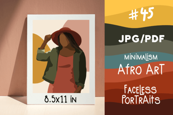 Download African Woman Black Girl Minimalist Art - Minimalist art Collection